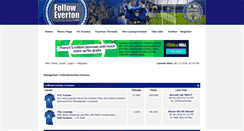 Desktop Screenshot of followeverton.com